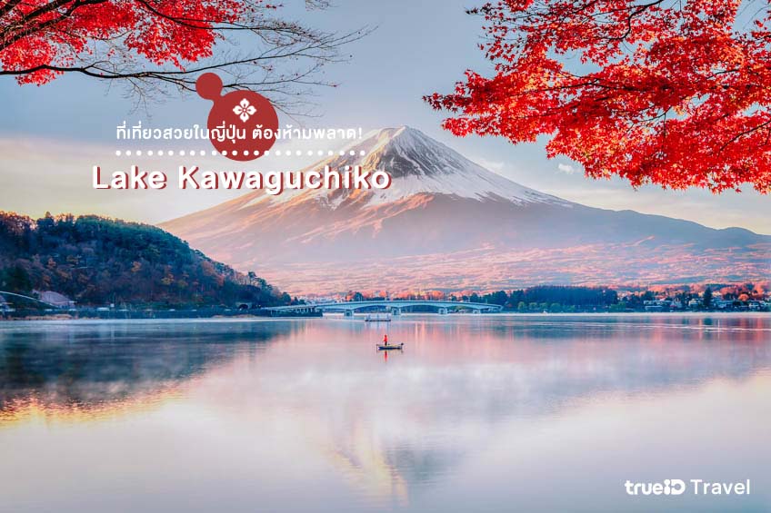 สถานที่ท่องเที่ยวญี่ปุ่น Lake Kawaguchiko ยามานาชิ