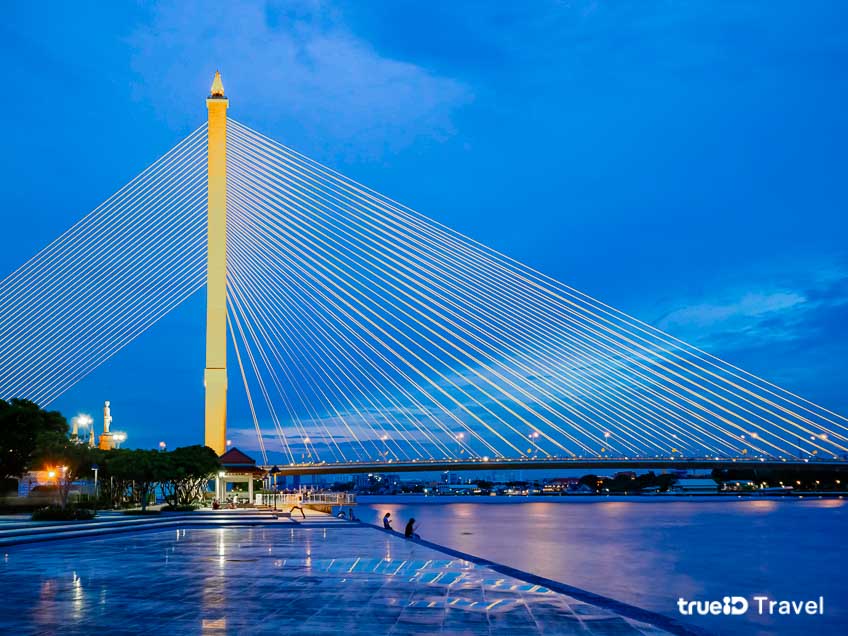 ลอยกระทง 2565 สะพานพระราม 8 กรุงเทพ