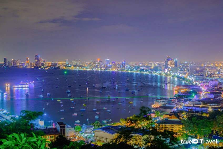 จุดชมวิวพัทยา เขาพระตำหนัก จุดดูพลุพัทยา 2025