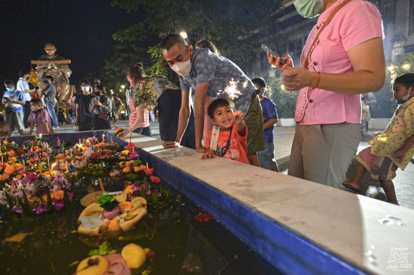 วัดระฆัง ลอยกระทง 65 กรุงเทพ Bangkok River Festival