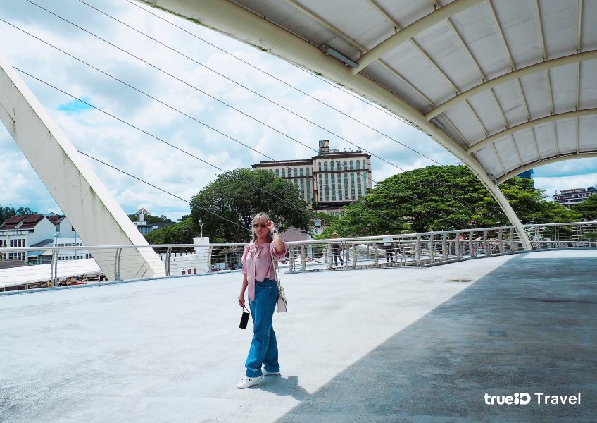 สะพานดารุลฮานา Darul Hana Bridge ที่เที่ยวกูชิง มาเลเซีย