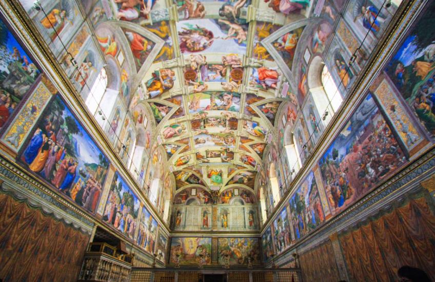 Sistine Chapel วาติกัน ที่เที่ยวอิตาลี