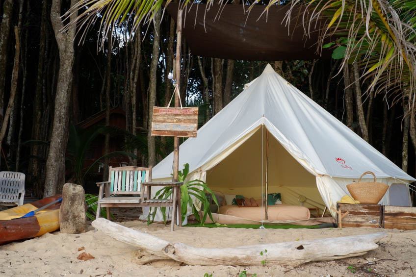 ที่พักใกล้ชิดธรรมชาติ 2566 ระนอง O Little Tent de Koh Chang