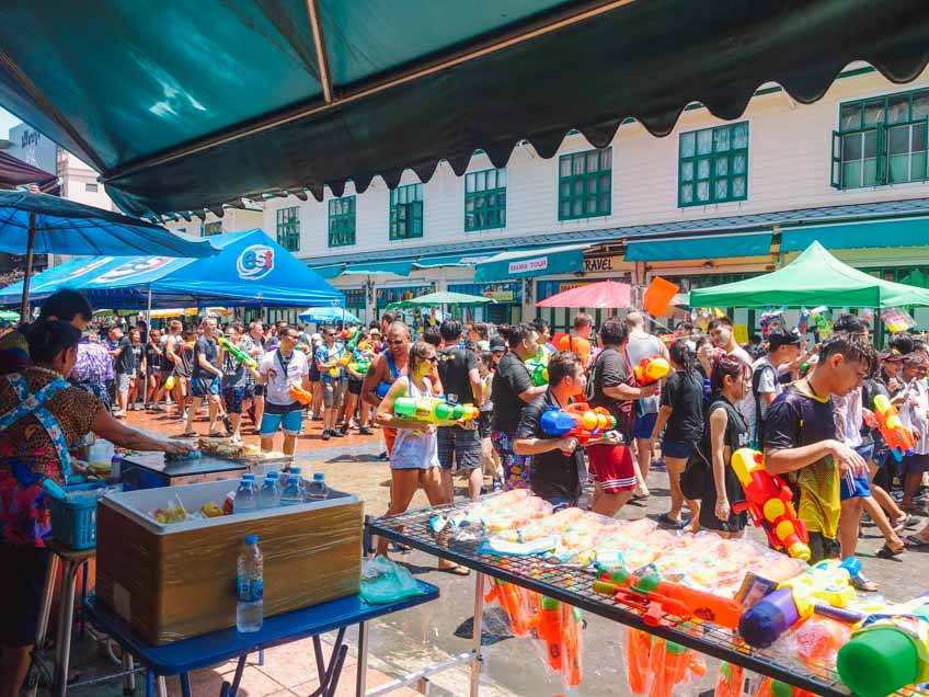  สงกรานต์กรุงเทพ 2566 ถนนข้าวสาร
