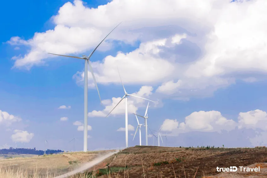  กังหันลมเขาค้อ เที่ยวหน้าฝน เพชรบูรณ์