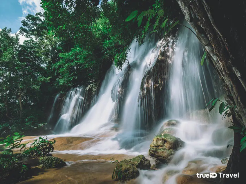 ที่เที่ยวหน้าฝน กาญจนบุรี น้ำตกไทรโยคน้อย