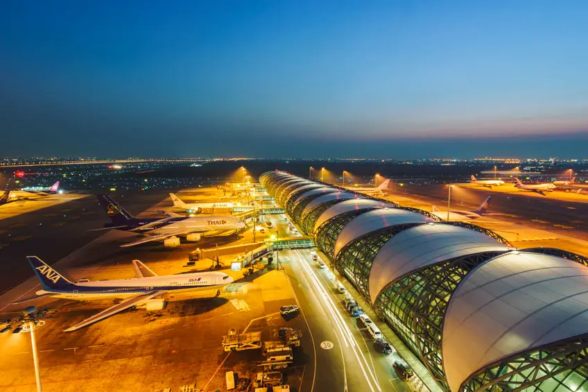 รหัสสนามบิน IATA ในไทย