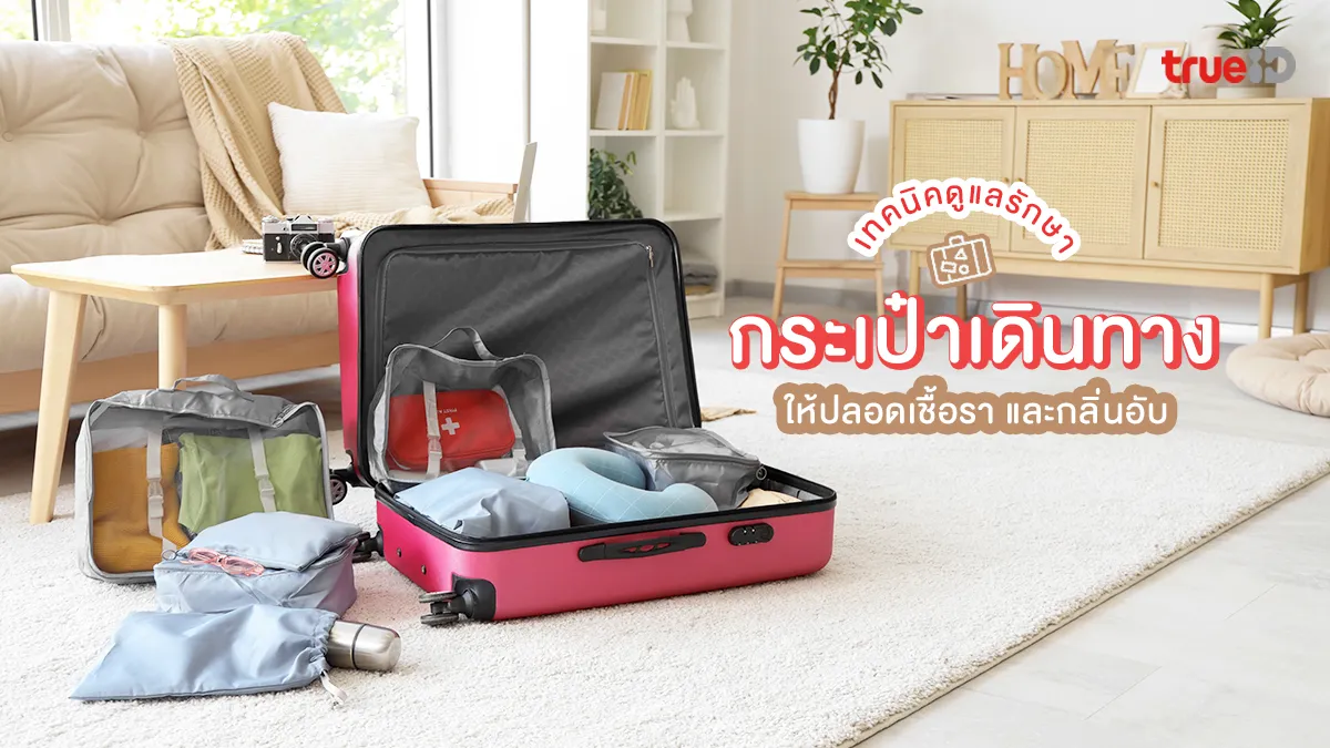 เทคนิคดูแล เก็บรักษากระเป๋าเดินทางให้ปลอดเชื้อรา กลิ่นอับ ยืดอายุการใช้งาน