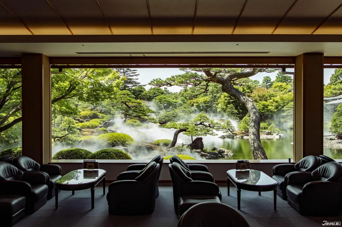 สวนยูชิเอ็น (Yushien Garden) ชิมาเนะ