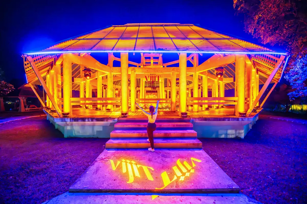 งานไฟประดับ VIJIT อุดรธานี 2025 การแสดงแสงสี