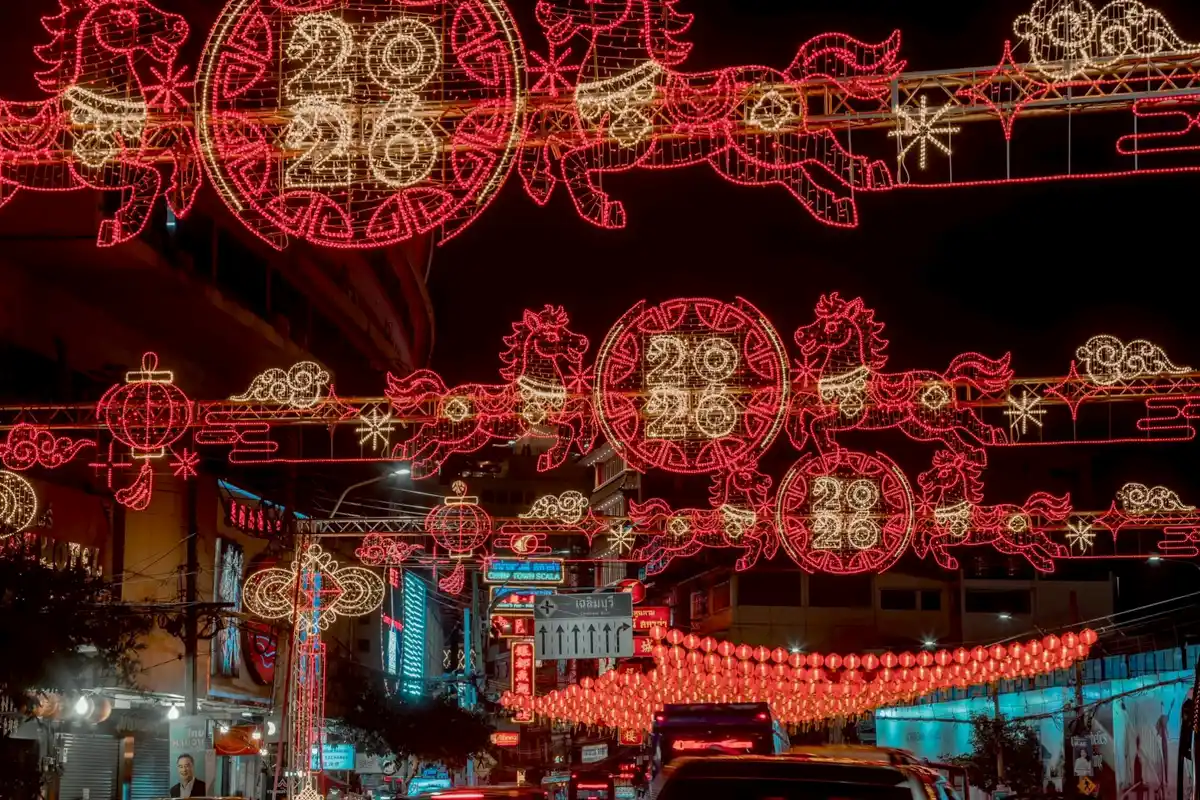 ตรุษจีน เยาวราช 2569 สถานที่ถ่ายรูปสไตล์จีน