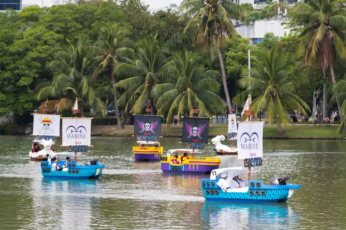 วันพีซ สวนลุม กรุงเทพ 2026 เรือเป็ด