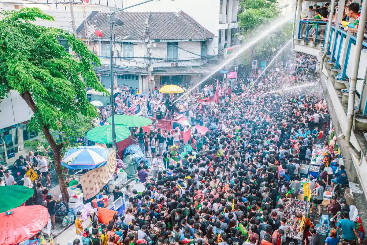 สงกรานต์ สีลม 2569 เล่นน้ำสงกรานต์ กรุงเทพ