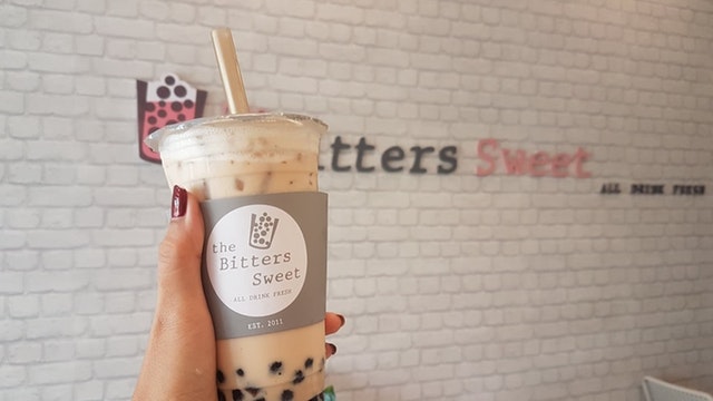 รีวิว ร้านชานมไข่มุก The Bitters Sweet KKU