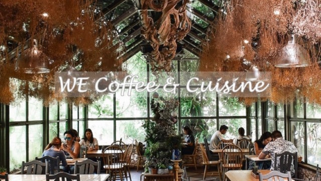 ร้าน we coffee Cuisine ที่ทุกคนต้องมาลอง