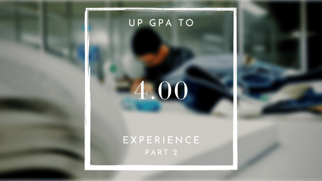 Up เกรดจาก 2.71 เป็น 4.00 ในเทอมเดียว Part 2