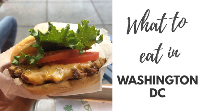 What to eat in Washington DC