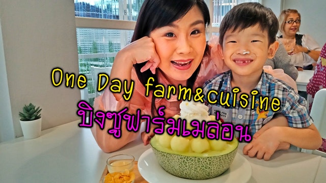 One Day farm & cuisine บิงซูฟาร์มเมล่อนใกล้กรุงเทพ