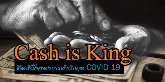 "Cash is King" คือหัวใจของการฝ่าวิกฤต COVID-19