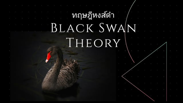 ทฤษฎีหงส์ดำ...Black Swan Theory