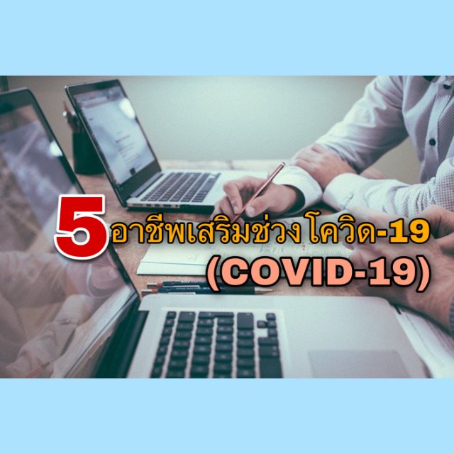 5 อาชีพเสริมในช่วงโควิด-19(COVID-19)