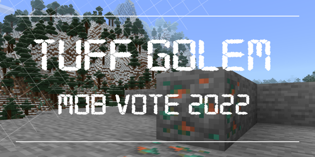 วีดีโอ Tuff Golem บอกอะไรบ้าง ? : Minecraft Mob Vote 2022