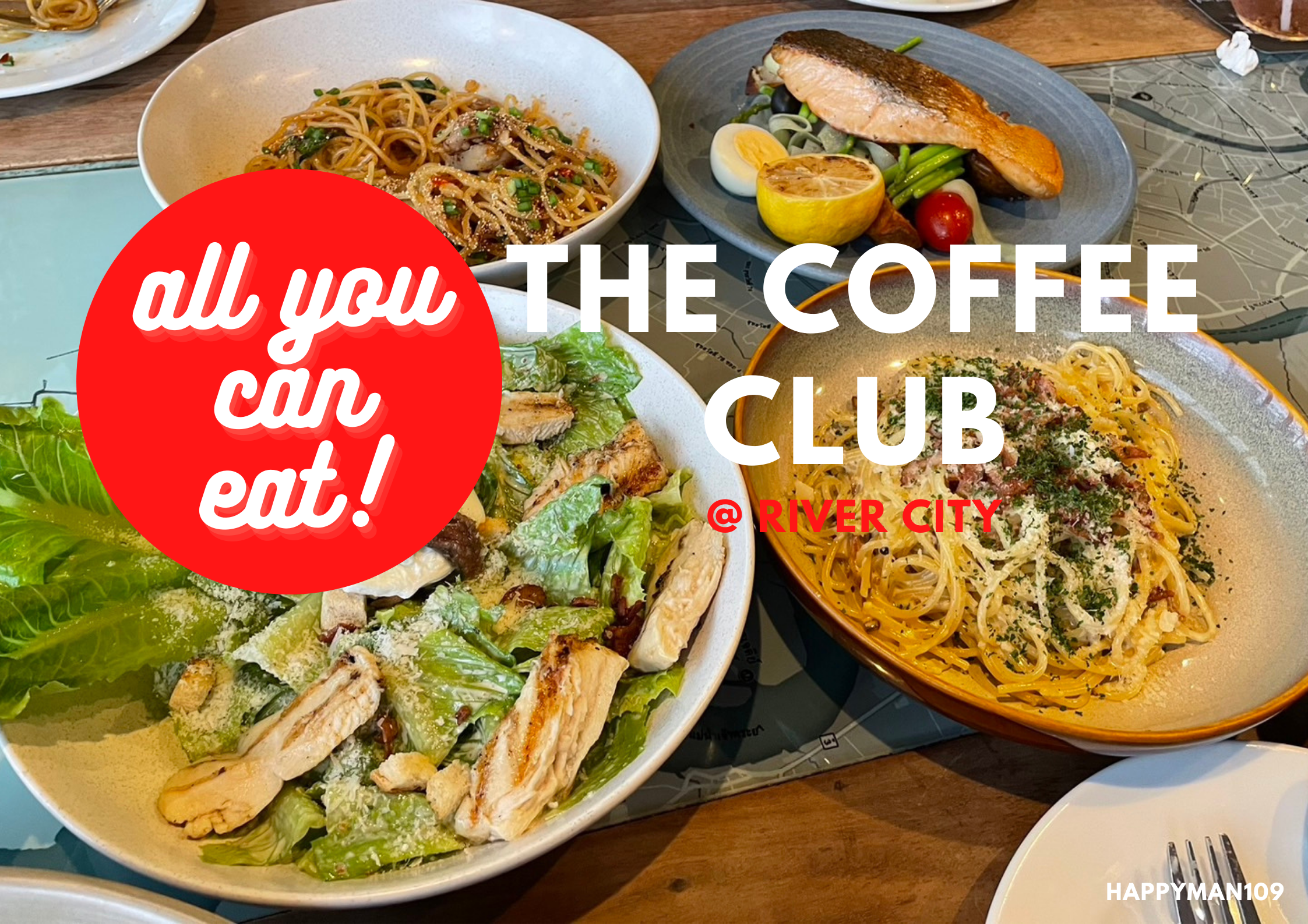 ร ว ว All You Can Eat บ ฟเฟ ต ร าน The Coffee Club