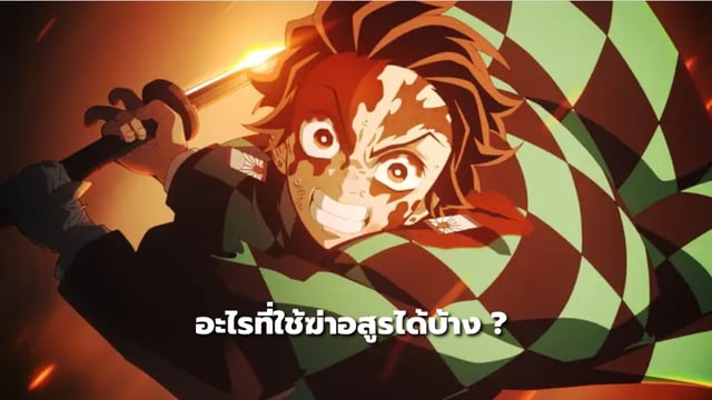 อะไรที่สามรถฆ่าอสูรได้บ้าง ? ( Demon Slayer )