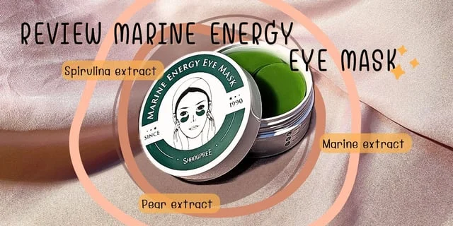 รีวิว Marine Energy Eye Mask มาส์กใต้ตาไฮโดรเจลจากแบรนด์สัญชาติเกาหลี Shangpree