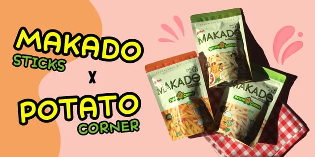 รีวิว MAKADO STICKS x POTATO CORNER ทั้ง 3 รส ที่เซเว่นเท่านั้น