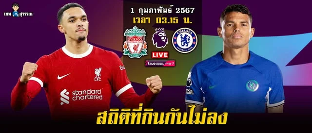 ทดลองเล่นslot ลิเวอร์พูล vs  เชลซี วิเคราะห์บอล สถิติที่กินกันไม่ลง แต่เกมนี้จะไม่เหมือนเดิม