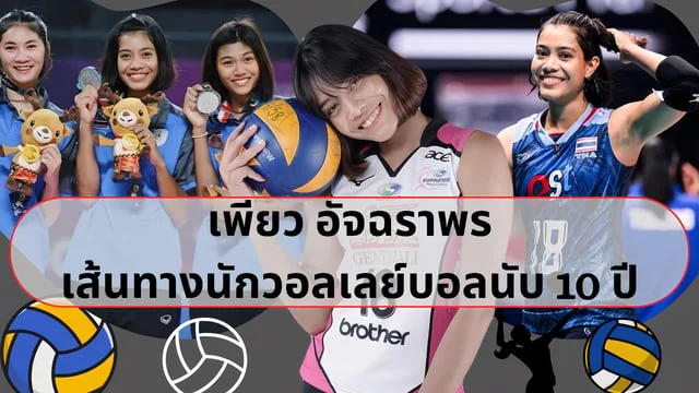 ๙๙ราชา สล็อต เพียว อัจฉราพร กับเส้นทางนักวอลเลย์บอลนานนับ10 ปี