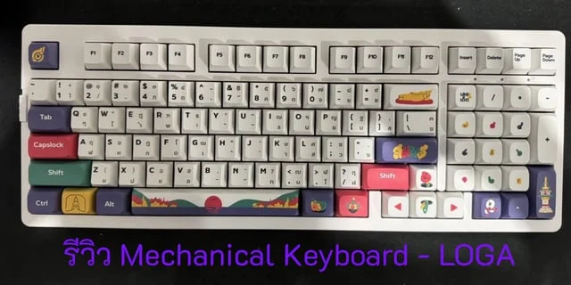 รีวิว Mechanical Keyboard - LOGA