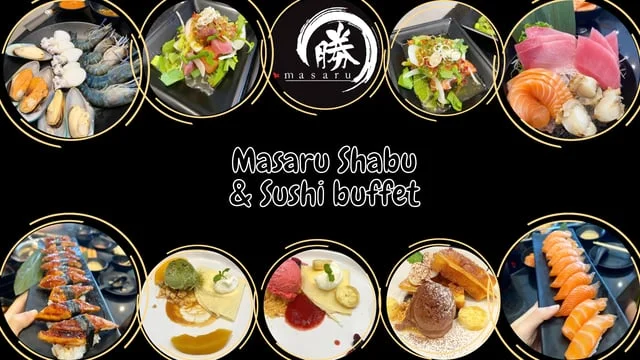 Review ร้าน Masaru Shabu & Sushi buffet.