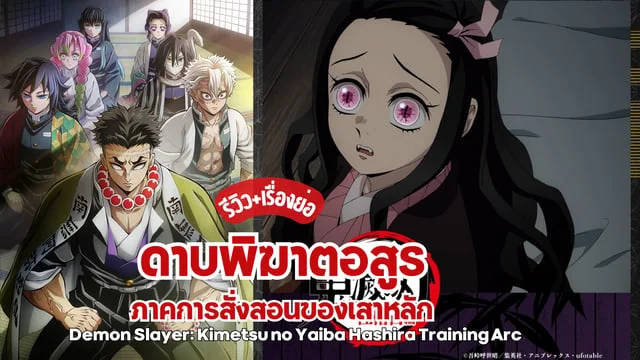 รีวิว+เรื่องย่อ ดาบพิฆาตอสูร ภาคการสั่งสอนของเสาหลัก (2024) Demon Slayer : Kimetsu no Yaiba Hashira Training Arc