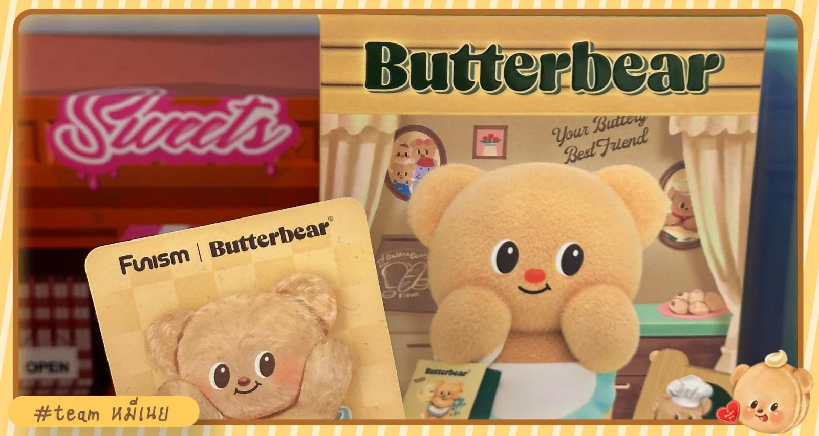 รวมของ #team หมีเนย เมืองจีนฮิตขนาดไหน มีอะไรน่าซื้อบ้าง