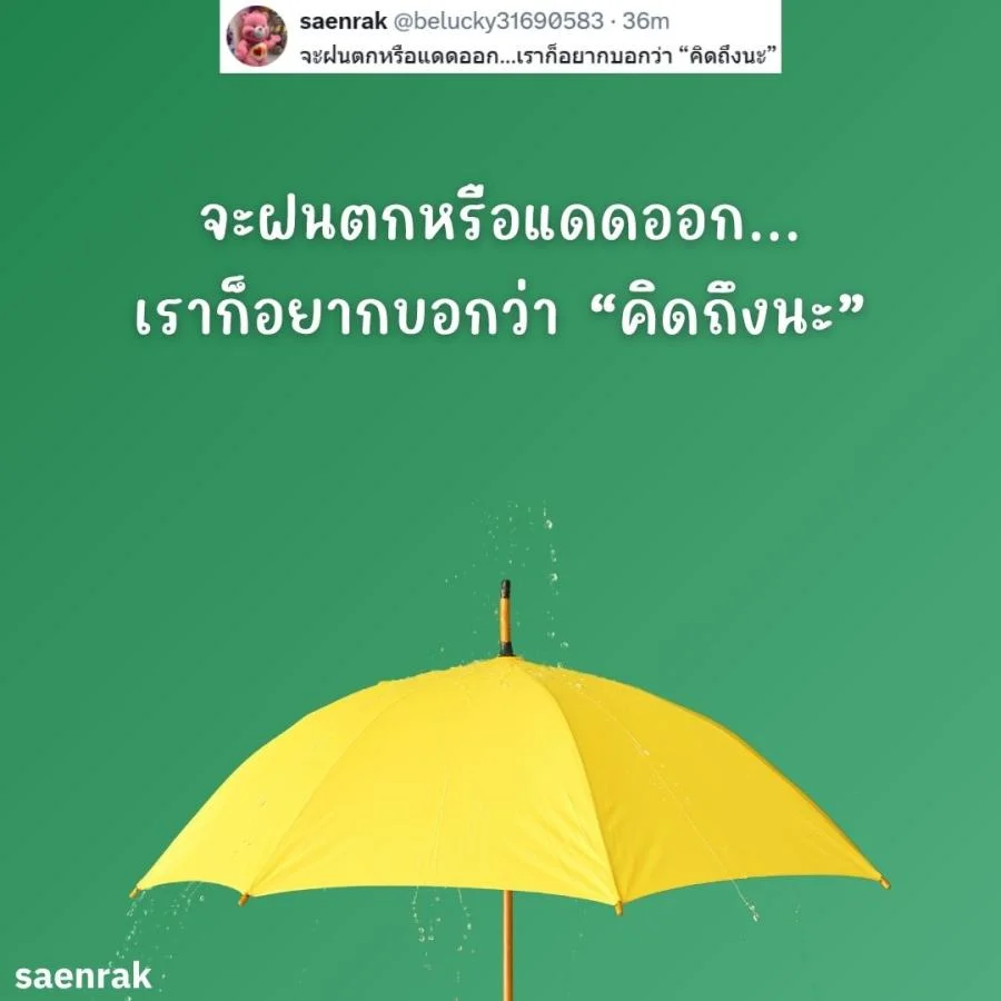 แคปชั่นหน้าฝน แคปชั่นฝนตก อ่อยๆ กวนๆ แคปชั่นวันฝนตกฮาๆ