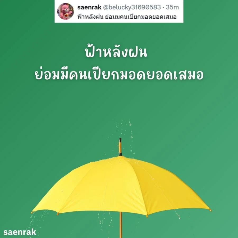 แคปชั่นหน้าฝน แคปชั่นฝนตก อ่อยๆ กวนๆ แคปชั่นวันฝนตกฮาๆ