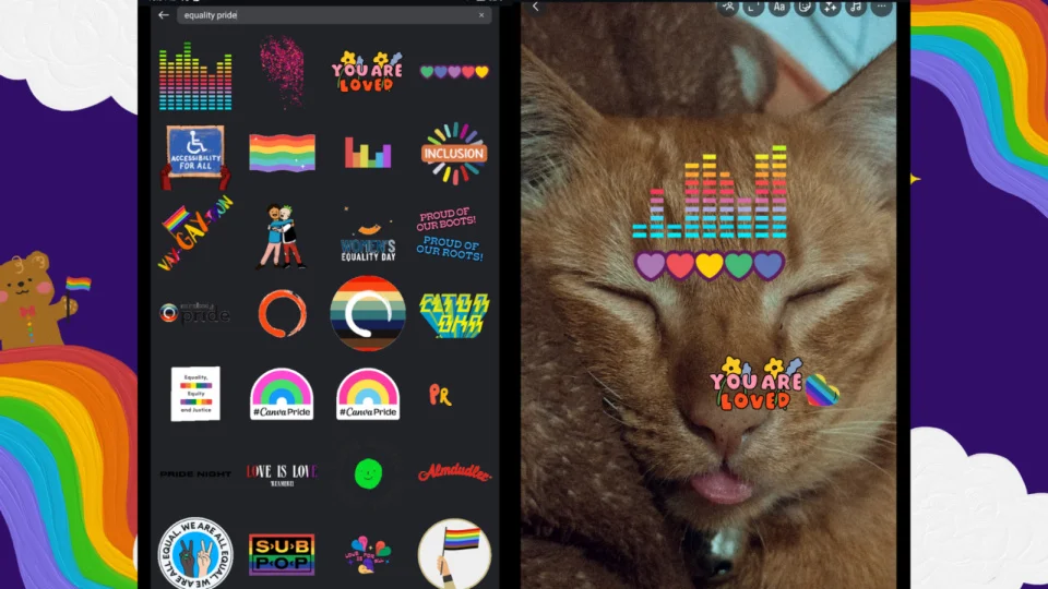Gif ไอจี Pride Month 