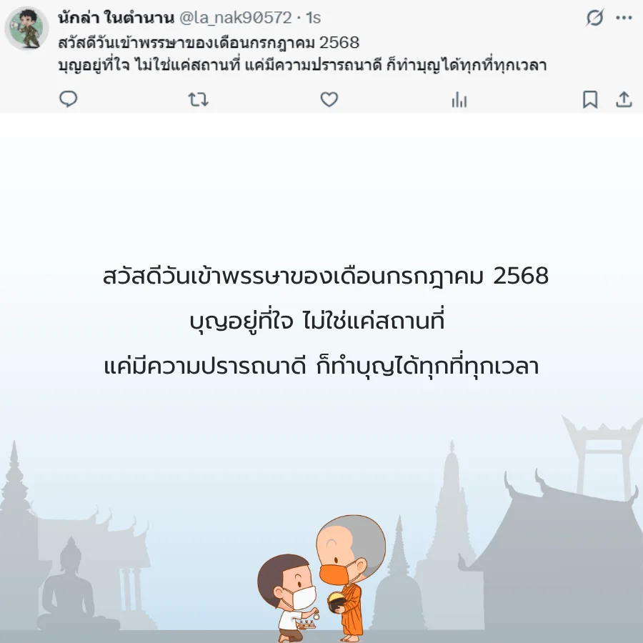 วันเข้าพรรษา วันพระ วันพระใหญ่ เข้าวัดทำบุญ