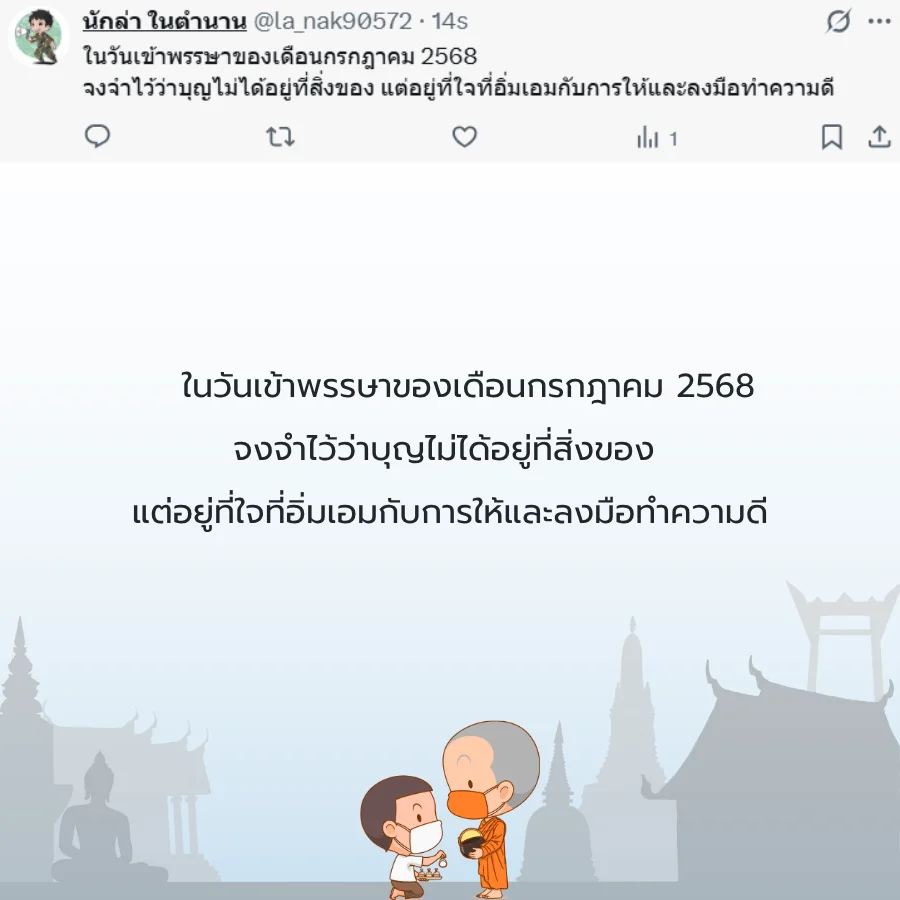 วันเข้าพรรษา วันพระ วันพระใหญ่ เข้าวัดทำบุญ