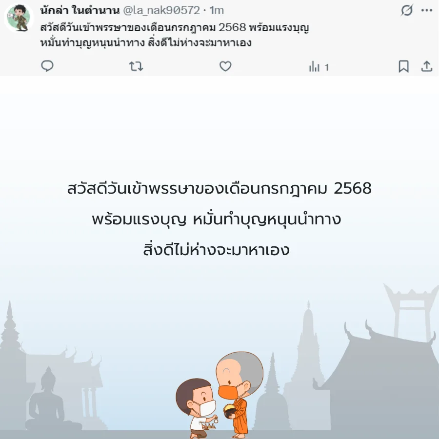 วันเข้าพรรษา วันพระ วันพระใหญ่ เข้าวัดทำบุญ