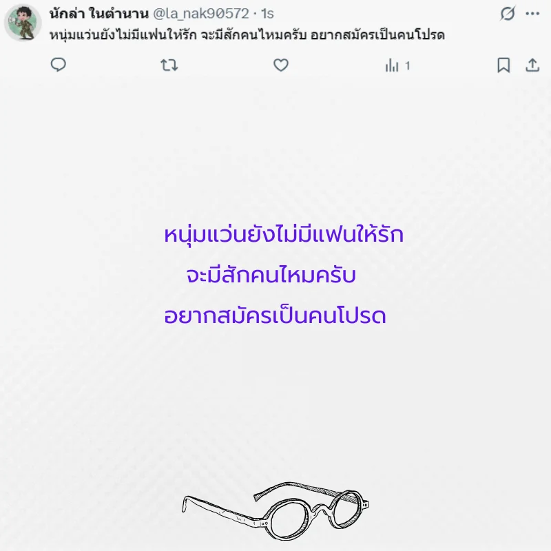 แว่นตา หนุ่มแว่น สาวแว่น 