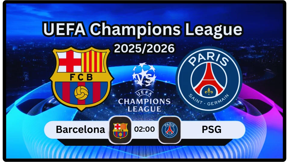 ดูบอลสด บาร์ซา vs เปแอ็สเฌ วิเคราะห์ ยูฟ่าแชมเปียนส์ลีก 2025