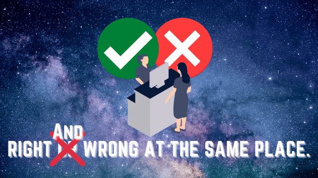 ▶️คลิป : Right and Wrong at the same place. ถูกและผิด ณ สถาน(การณ์) เดียวกัน | Kakommzlife Podcast EP.4