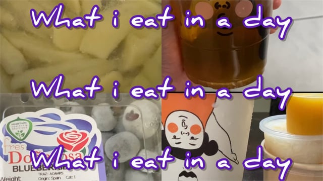 ▶️คลิป : What i eat in a day? ft. stay at home