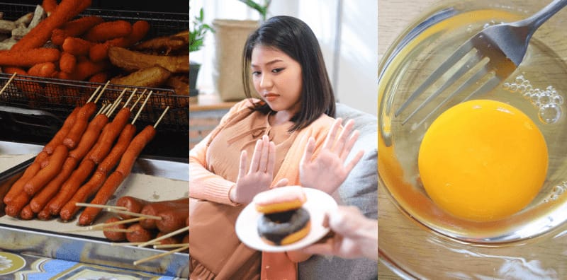คนท้องห้ามกินอะไรบ้าง 10 อาหารคนท้องห้ามกิน อาหารคนท้องไม่ควรกิน