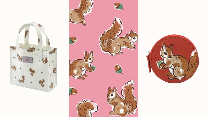 Cath Kidston ส่งน้องกระรอกน้อย มาโลดแล่นในคอลเลคชั่นใหม่ล่าสุด “Garden Squirrels”