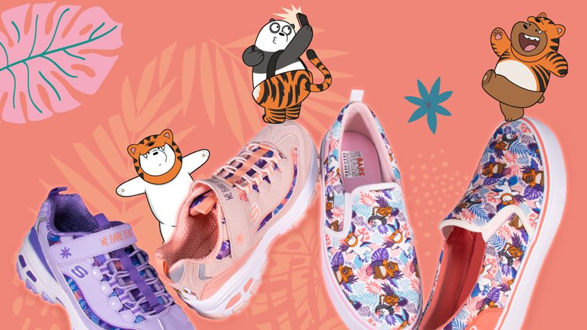 สเก็ตเชอร์ส กับคอลเลคชั่นหมีจอมป่วน SKECHERS X We Bare Bears คิวท์ๆ รับปีเสือ