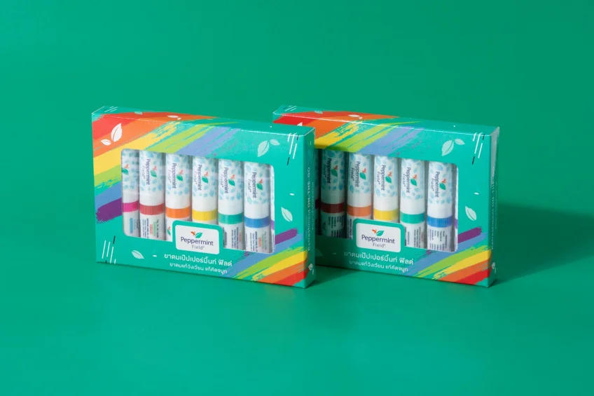 เป๊ปเปอร์มิ้นท์ ฟิลด์ ร่วมฉลอง Pride Month เปิดตัวยาดม 7 สี ในแพ็กเกจ  Rainbow Set
